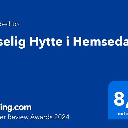 Koselig Hytte I 海姆瑟达尔 外观 照片